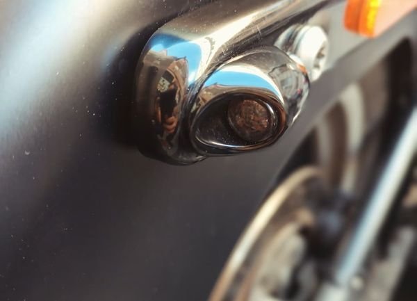 Instalación de intermitentes - Transformación de motos